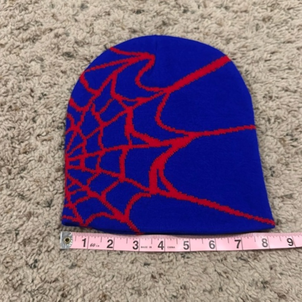 Y2K Spiderweb Beanie NEW